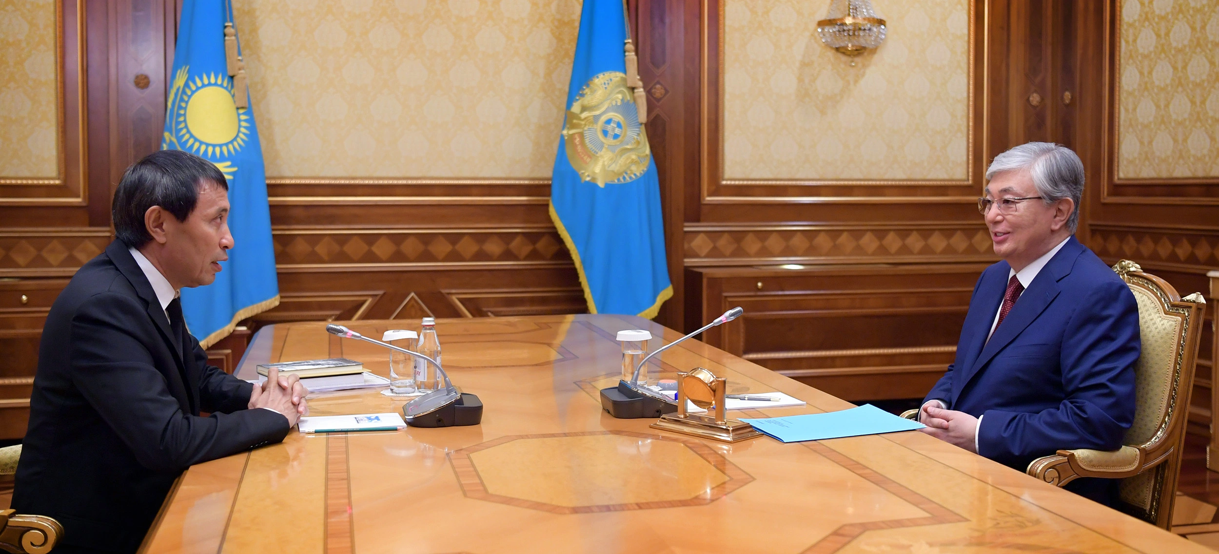 Касым-Жомарт Токаев принял председателя правления Союза кинематографистов Казахстана Ермека Турсунова